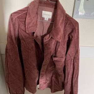 Corduroy button down